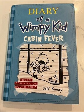 Diary of a Wimpy Kid: Cabin Fever - Blue Kids Hardcover by